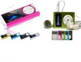 Mp3 Player 4gb Shuffle Pen Drive Cip Mini Lcd Led